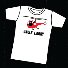 Uncle Larry Helicopter Tee